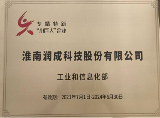 專(zhuān)精特新&ldquo;小巨人&ldquo;企業(yè)